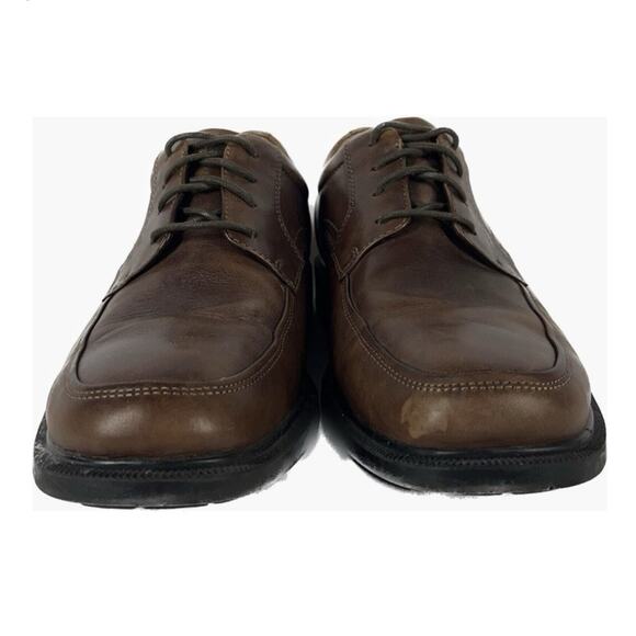 Rockport DPluxe Apron Toe Brown Oxfords Plain Toe Shoes Men’s Size 9.5 - Picture 5 of 8